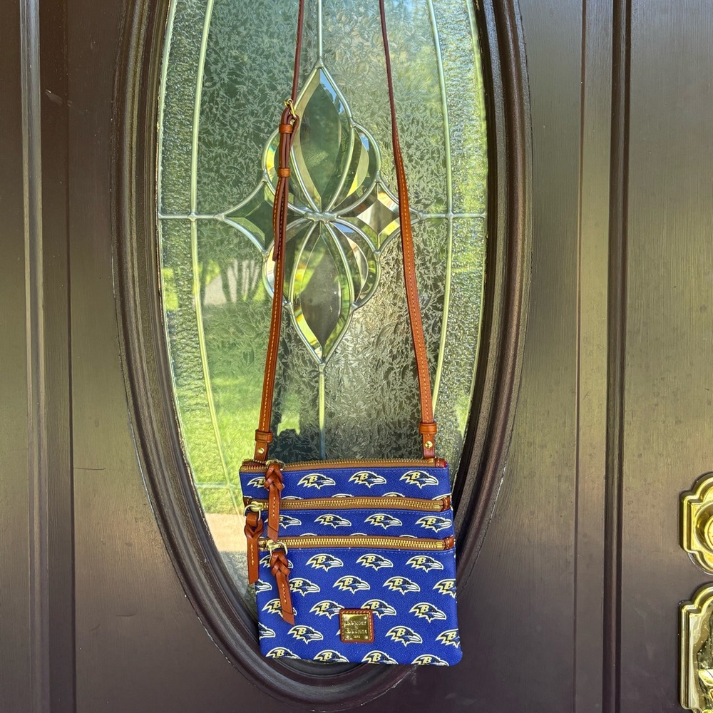 Dooney & Bourke Official Baltimore Ravens Crossbody Bag